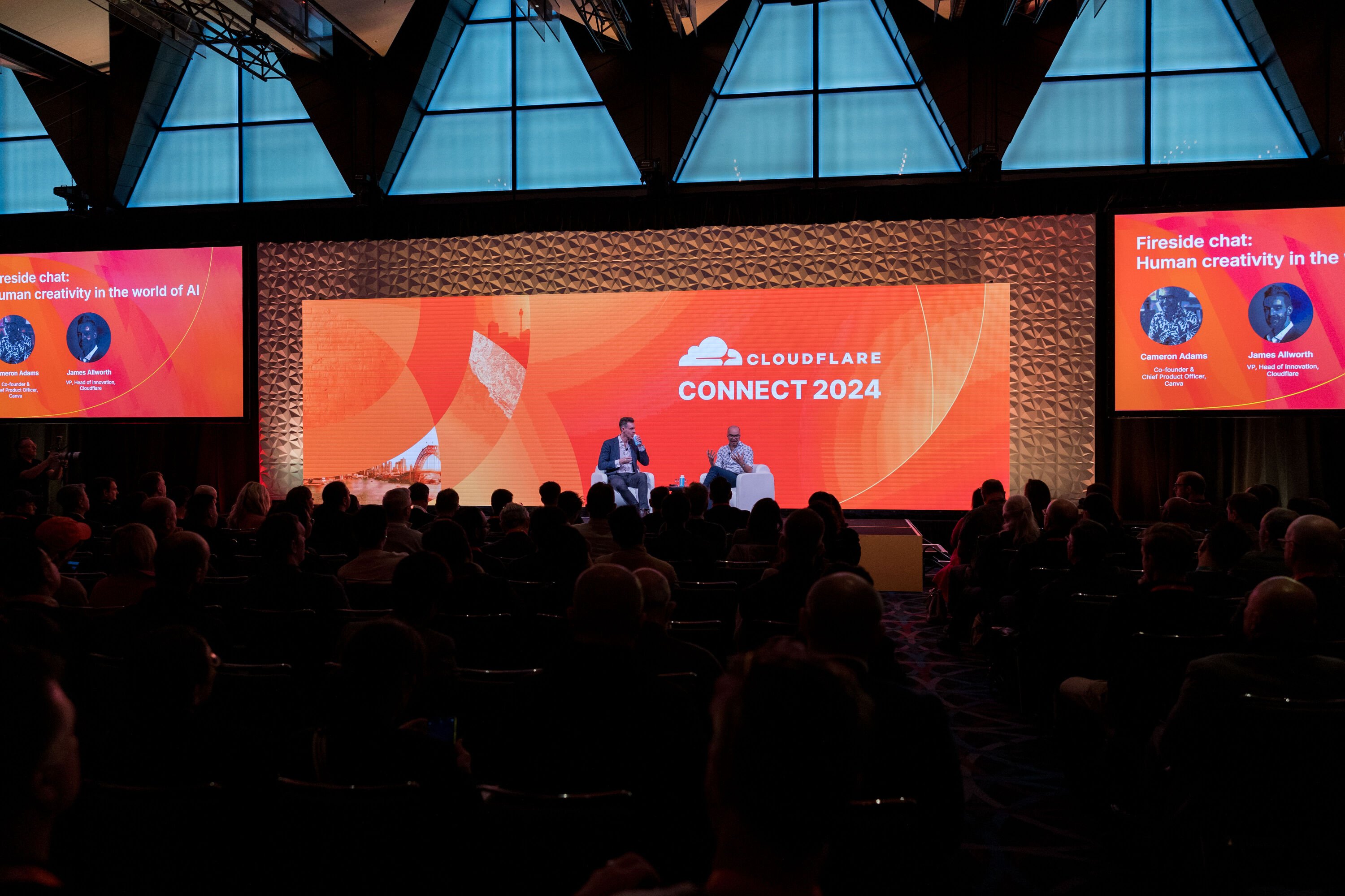 An image from the Cloudflare London Connect 2025, a Cloudflare Conference where new product announcements are made and the community meets up